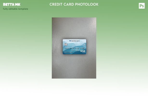 модерен стил Обединетото Кралство Јоркшир банка виза класичен шаблон за фото изг